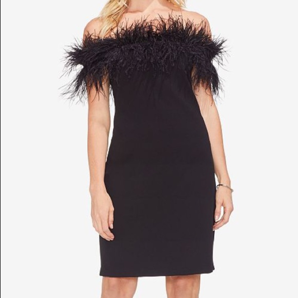 Vince Camuto Off the Shoulder Dress